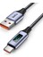 Topk AN50 3A Hızlı Şarj Kablosu Akıllı Ekran Usb&#39;den Tip-C Naylon Örgülü Veri Kablosuna (Yurt Dışından) 1