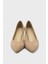 EST096 Pudra Süet Kadın Kısa Ince Retro Topuk Stiletto 5