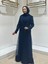 Abaya 24Y140 Lacivert 1