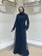 Abaya 24Y140 Lacivert 2