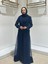 Abaya 24Y140 Lacivert 3