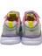 P-1424 Beyaz / Pembe Unısex Çocuk Cırtlı Sneakers Spor Ayakkabı 3