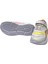 P-1424 Beyaz / Pembe Unısex Çocuk Cırtlı Sneakers Spor Ayakkabı 4