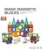 Learning Fun Magic Magnetic Blocks 71 Parça Manyetik Oyuncak Bloklar Seti Stickerlar ile 1