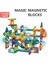 Learning Fun Manyetik Stem Oyuncak 110 Parça - Işıklı Marble Run Set Magic Magnetic Blocks 1