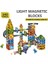 Learning Fun Manyetik Stem Oyuncak 142 Parça - Işıklı Marble Run Set Magic Magnetic Blocks 1