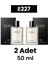 E227 W (2 Adet) Erkek Parfümü 50 Ml Edp 1