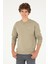 U.S. Polo Assn. Erkek Açık Haki Sweatshirt 50295148-VR183 1