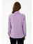 Kadın Lila Gömlek Basic 50271935-VR034 5