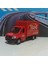 1:32 Kırmızı Mercedes-Benz Sprinter Cargo Box Kamyon Çek/bırak Metal 4