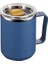 Tcherchı 450ML Kulplu Yalıtımlı Kahve Kupa, Ofis, Dış Mekan, Seyahat Için Çift Duvar Vakumlu Su Bardağı (Yurt Dışından) 1