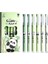 Chubby Panda 6'lı Paket Jel Mürekkep Roller Kalemler 0 5 mm Ince Nokta Değiştirilemez Süper Kapasiteli Plastik Malzeme Ofis Okul Için (Yurt Dışından) 1