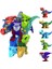5 In 1 Çocuk Montajı Dinozor Dönüşümü Dino Robot (Yurt Dışından) 1