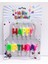 Parti Aksesuar Happy Birthday Yazılabilen Rengarenk Doğum Günü Mumu 2