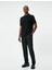Yakalı Tişört Düğmeli Slim Fit Kısa Kollu 1