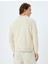 Polo Yaka Sweatshirt Basic Uzun Kollu Pamuklu 4