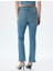 Ispanyol Paça Kot Pantolon Skinny Fit Düğmeli Pamuklu - Kick Flare Jean 4