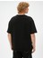 Oversize Basic Tişört Bisiklet Yaka Kısa Kollu Pamuklu 4