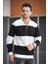 Yaounde Çift Renkli Yarım Fermuarlı Yakalı Erkek Sweatshirt 2