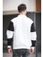 Yaounde Çift Renkli Yarım Fermuarlı Yakalı Erkek Sweatshirt 3