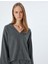 V Yaka Sweatshirt Uzun Kollu 2