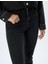 Yüksek Bel Kot Pantolon Slim Fit Düz Paça Düğmeli Pamuklu - Slim Straight Fit Jean 5