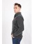 5633 Erkek Polar Sweatshirt Hırka 2
