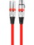 E4004B 8 Metre XLR Erkek-Dişi Mikrofon Kablosu, Kırmızı 4