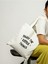 Enjoy The Little Tasarım Kalın Beyaz Su Geçirmez Kanvas Tote Bag, Bez Çanta, Shopper Bag 1