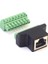 Ethernet RJ45 Dişi Fiş Terminal Bloğu 1