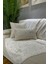 Yumuşak peluş koltuk örtüsü ve şal, rahat ve şık kullanım için ideal 100x160 beyaz 1