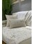 Yumuşak peluş koltuk örtüsü ve şal, rahat ve şık kullanım için ideal 100x160 beyaz 2