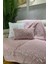 Pembe peluş ve varak detaylı koltuk ve şal seti 100x160, rahat ve şık tasarım 1