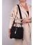 Yeni Sezon Kadın Omuz Çantası 4 Bölmeli Ayarlanabilir Geniş Askılı 22X20 cm AKL2055 6