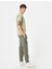Jogger Pantolon Slim Fit Chino Beli Bağcıklı Cep Detaylı 1