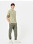 Jogger Pantolon Slim Fit Chino Beli Bağcıklı Cep Detaylı 2