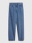 Erkek Mavi Baggy Jean Pantolon 2