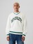 Erkek Kırık Beyaz Gap Logo Sweatshirt 1
