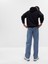 Erkek Mavi Baggy Jean Pantolon 4