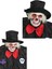Tekno Trust Cadılar Bayramı Kuru Kafa Papyonlu Hayalet Asılabilir Halloween Parti Dekoru 3