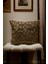 Bohem Dekoratif Yastık Kılıfı Kırlent Kılıfı 43x43 cm Kahverengi Etnik Dsn 1