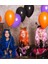 Tekno Trust Cadılar Bayramı Halloween Partisi Flama Yazı LED Işık Balon Zinciri Dekoratif 6 Parça Süsleme Seti 5