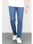 Hlt Jeans Erkek Açık Mavi Regular Fit Boru Paça Esnek Likralı Jeans Kot Pantolon HLTHE001975 3