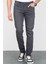 Hlt Jeans Erkek Koyu Gri Slim Fit Dar Kesim Esnek Likralı Denim Jeans Kot Pantolon Hltvalgrey-K 2