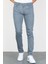 Hlt Jeans Erkek Slim Fit Taşlamalı Kot Pantolon HLTHE001946 4