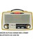 Nostalji Radyo MD-1700BT Bluetooth Fm Radyo USB Sd Kart 1700T MD-1700BT 3