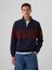 Erkek Lacivert Vintage Soft Gap Logo Oversized Pullover Sweatshirt 1