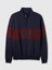 Erkek Lacivert Vintage Soft Gap Logo Oversized Pullover Sweatshirt 2