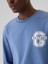 Erkek Mavi Gap Logo Grafikli T-Shirt 3