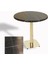 Tokyo Werzalit Yuvarlak Masa 90 cm (Gold) - Palazzo 1